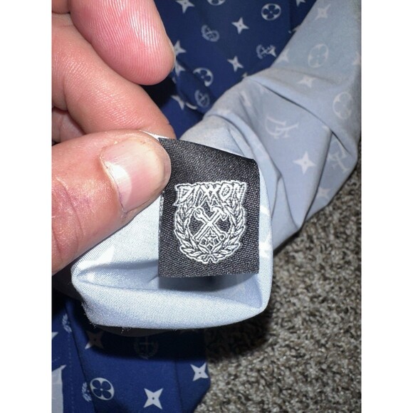 Dixxon Flannel Blue Bougie All Over Print Short Sleeve Shirt 4XL - Picture 8 of 9